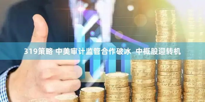 319策略 中美审计监管合作破冰  中概股迎转机