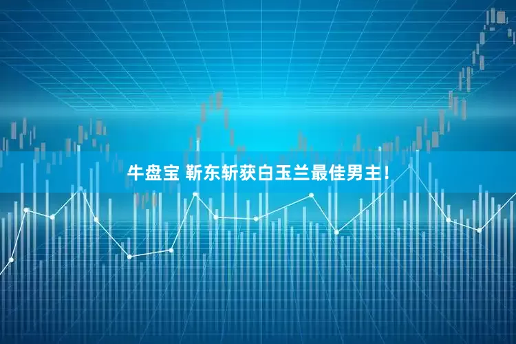 牛盘宝 靳东斩获白玉兰最佳男主！