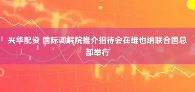 兴华配资 国际调解院推介招待会在维也纳联合国总部举行